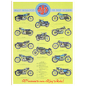 AJS Multi Motorcycles Advertising Poster