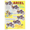 ARIEL Multi Motorcycles Advertising Poster
