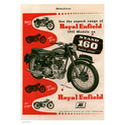 Royal Enfield 250 Clipper Advertising Poster
