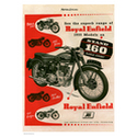 Royal Enfield 250 Clipper Advertising Poster