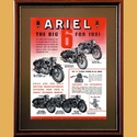 1951 Ariels Big Six Advertising Poster