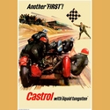 Castrol with Liquid Tungsten Poster