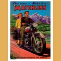 Matchless Twin Advertising Poster