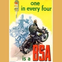 One in Four is a BSA Poster