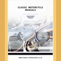 AJS 14 14S 14CSR 8 1958 to 66 Instruction book