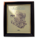 AJS 650 TWIN Gold Leaf Limited Edition Engine Drawing