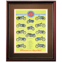 AJS Multi Motorcycles Advertising Poster