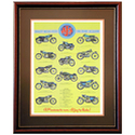 AJS Multi Motorcycles Advertising Poster