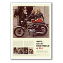 BSA A65 Vintage Motorcycle Poster