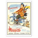 GARELLI MILANO Motorcycle Vintage Poster