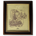 GREEVES 197 Gold Leaf Limited Edition Engine Drawing