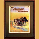 Indian Motorcycles Advertising Poster