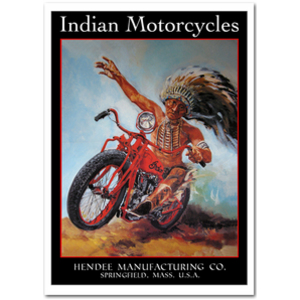 Indian Motorcycles Poster