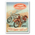 JAWA Vintage Motorcycle Poster
