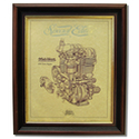 MATCHLESS 650 Gold Leaf Limited Edition Engine Drawing