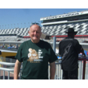 Malcolm Wheeler Wearing his new Red Lizard t-shirt at Daytona