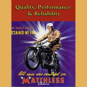 Matchless 500 Single Advertising Poster