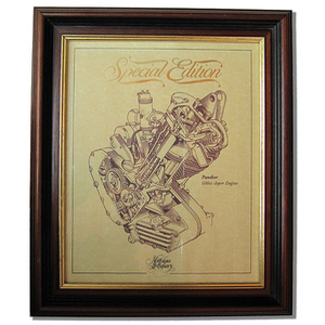 PANTHER 600 SLOPER Gold Leaf Limited Edition Engine Drawing