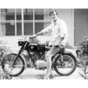 (Phillip Rauls) in Memphis, TN from 1968 on a Puch 125 cc single banger. In those days the Puch line was marketed in the U.S. by....Sears and Roebucks.