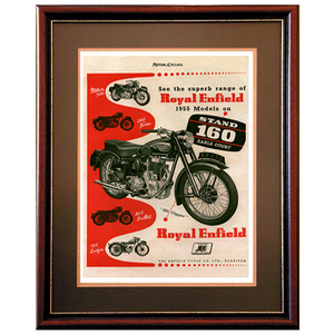 Royal Enfield 250 Clipper Advertising Poster