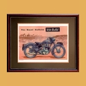 Royal Enfield 350 Bullett Advertising Poster