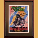 Royal Enfield 350 Bullet IOM Advertising Poster