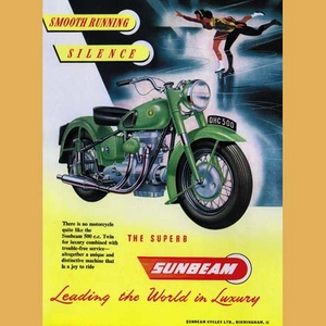 Sunbeam 500 Twin Advertising Poster