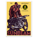 Sunbeam Aristocrat Vintage Motorcycle Poster