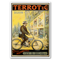TERROT Motorcycle Advertising Poster