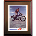 Triumph Bonneville Challenge Advertising Poster