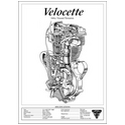 Velocette Venom/Thruxton Engine Spec Poster